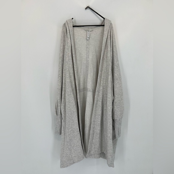 Athleta Mantra Hooded Oversized Wrap Cardigan - Picture 2 of 9